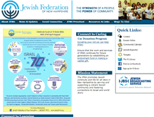 Tablet Screenshot of jewishnh.org